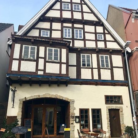 Hotel-Pension Markt-Scheune Anno 1652 Vlotho Dış mekan fotoğraf