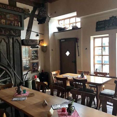 Hotel-Pension Markt-Scheune Anno 1652 Vlotho Dış mekan fotoğraf