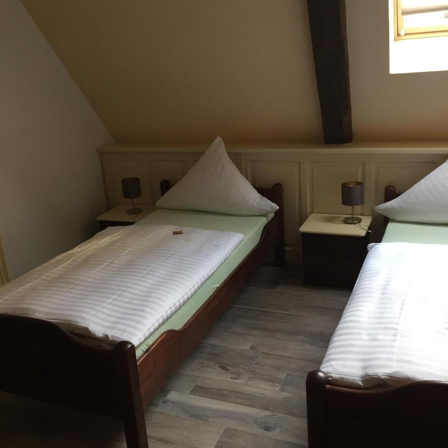 Hotel-Pension Markt-Scheune Anno 1652 Vlotho Dış mekan fotoğraf